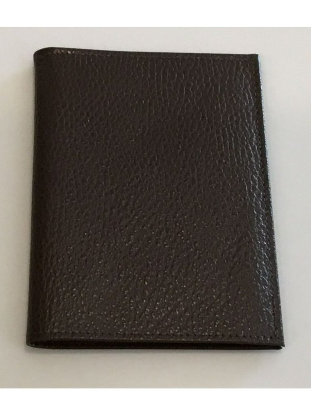 Noymer - Classic Bi-fold large brown leather wallet